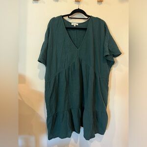 Madewell Tiered Cotton Dress